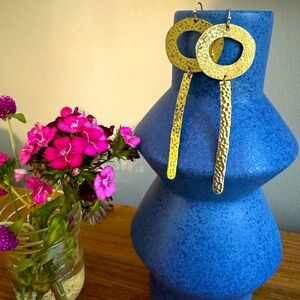 Fun statement earrings- never been worn